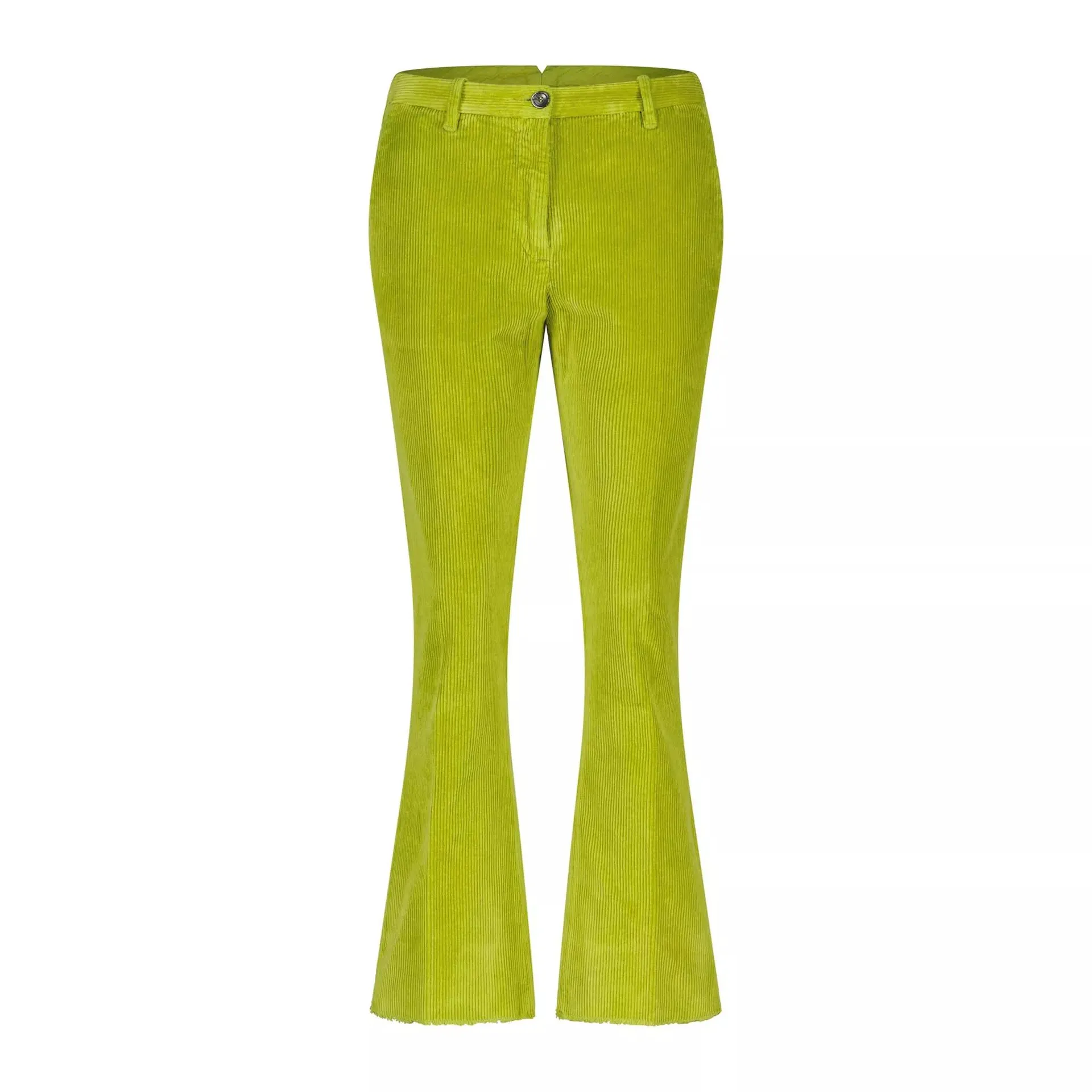 Nine In The Morning - Schlaghose aus Cord 47701920317786 - Größe 28 - green – Bild 3