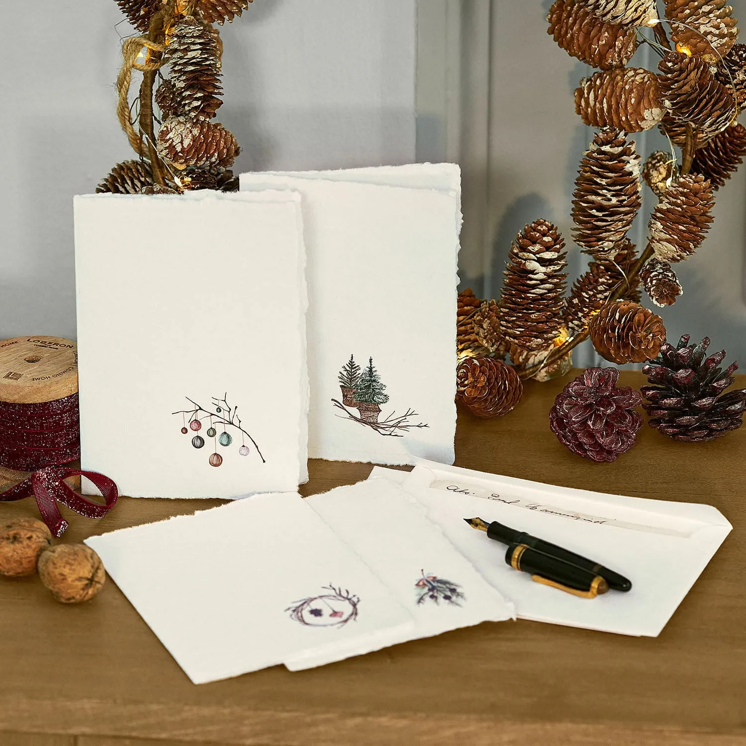 Grußkarte 4er Set Velorine – Bild 2