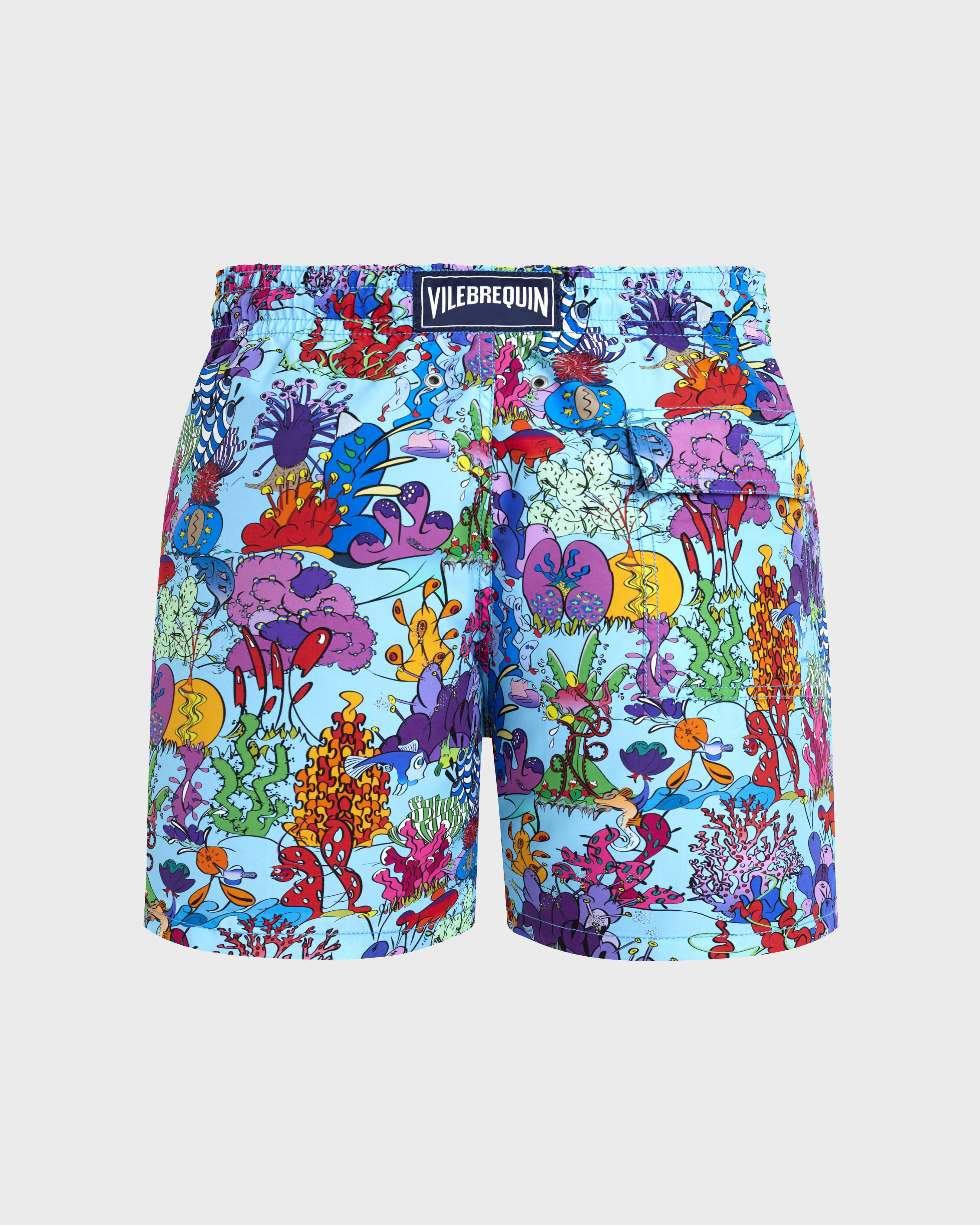 Vilebrequin - Plantes Aquatiques Badeshorts Für Herren - Bademode - Moorea - Blau - Größe S – Bild 2
