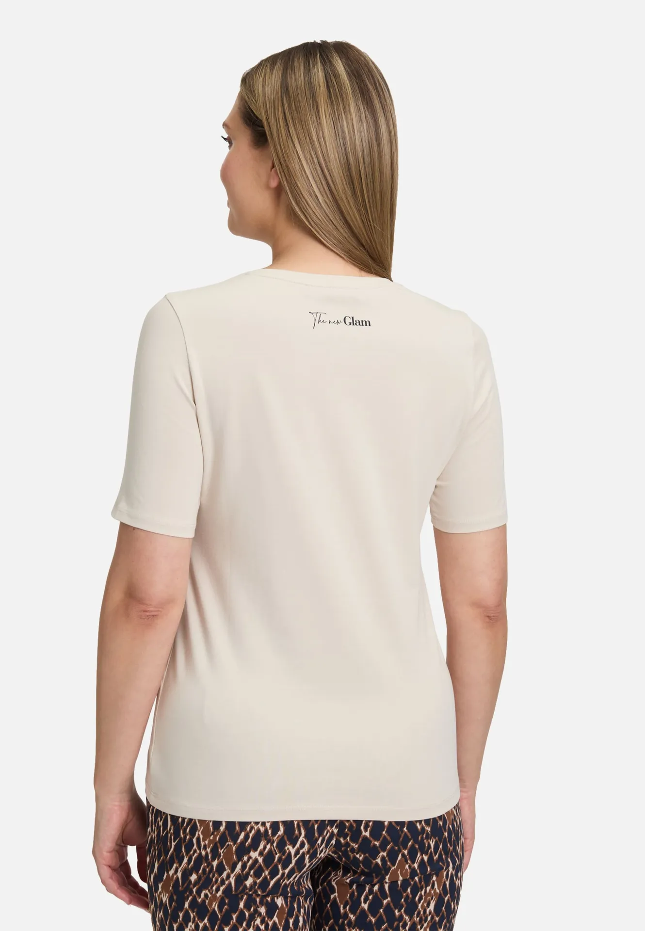 Basic Shirt mit Placement Basic Shirt mit Placement