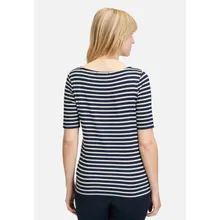 Ringelshirt mit U-Boot-Ausschnitt Ringelshirt mit U-Boot-Ausschnitt