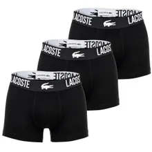 Lacoste - PACK DE 3 BOXERS COURTS 3er Pack - Größe 2XL - schwarz Lacoste - PACK DE 3 BOXERS COURTS 3er Pack - Größe 2XL - schwarz