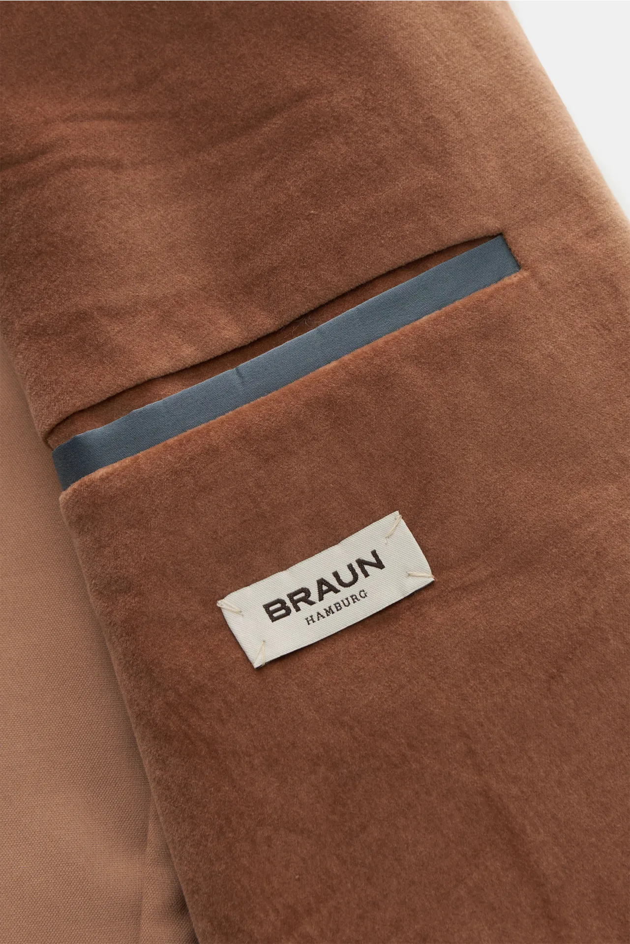 Boglioli - Herren - Samtsakko 'K. Jacket' hellbraun – Bild 4