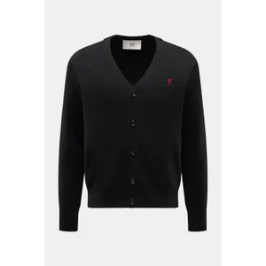Ami Paris - Herren - Merino Cardigan schwarz Ami Paris - Herren - Merino Cardigan schwarz