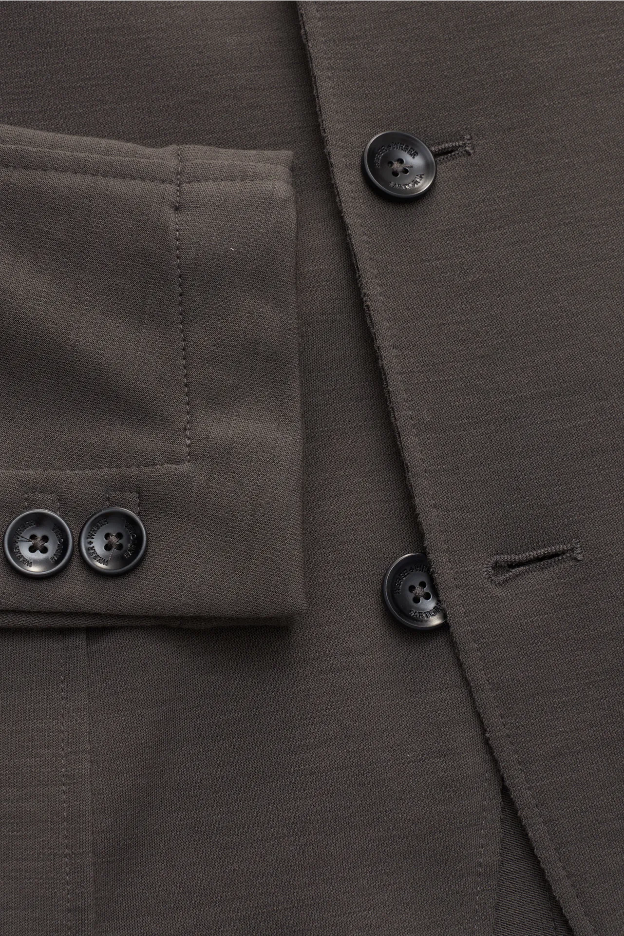 Weber+Weber - Herren - Jersey-Sakko 'Travel Luxe WW Blazer' grau – Bild 3