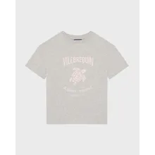 Vilebrequin - T-shirt Mit Gummi-logo Für Jungen - T-shirt - Gabin - Grau - Größe 12 Vilebrequin - T-shirt Mit Gummi-logo Für Jungen - T-shirt - Gabin - Grau - Größe 12