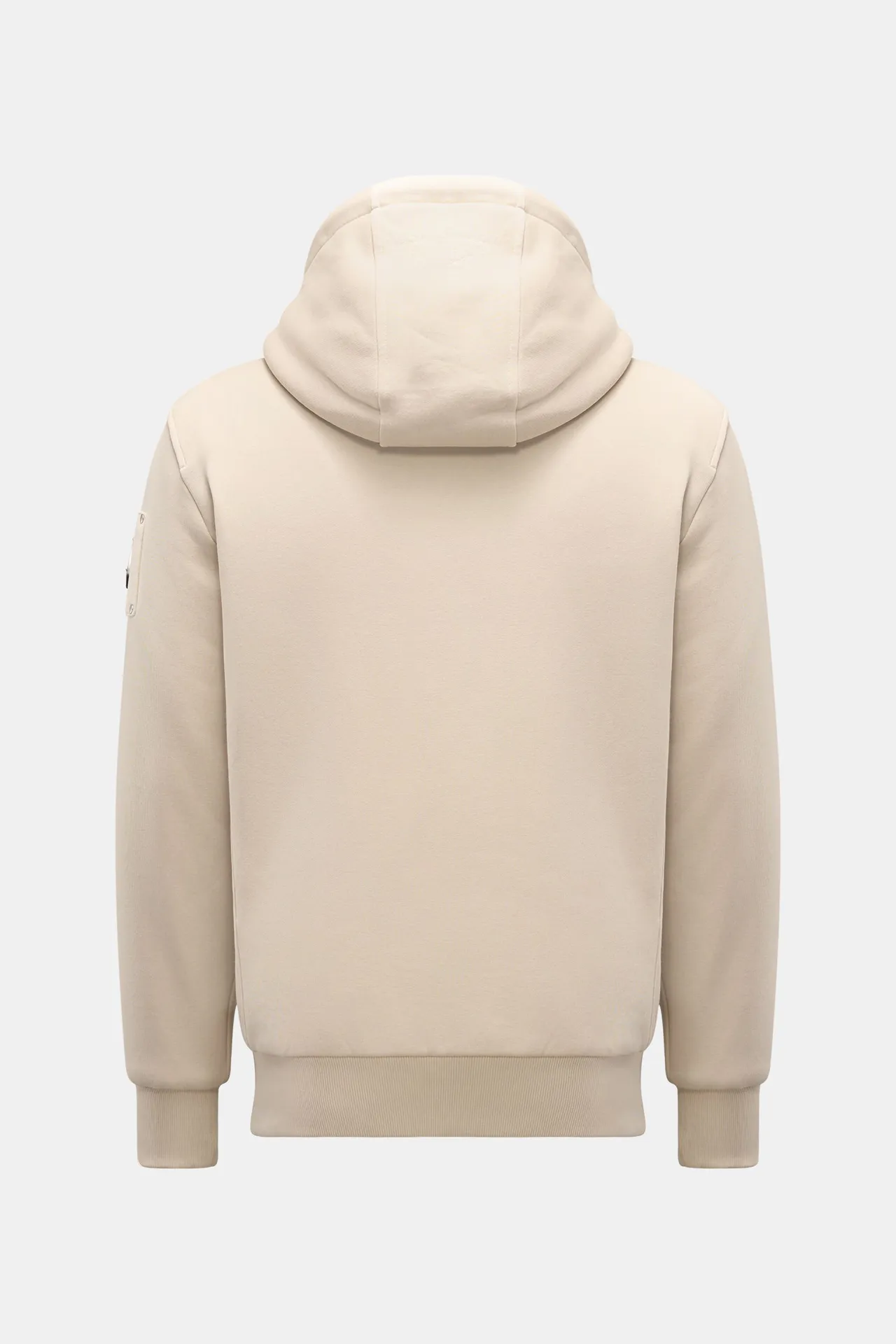 Moose Knuckles - Herren - Sweatjacke 'Classic Bunny' creme – Bild 3