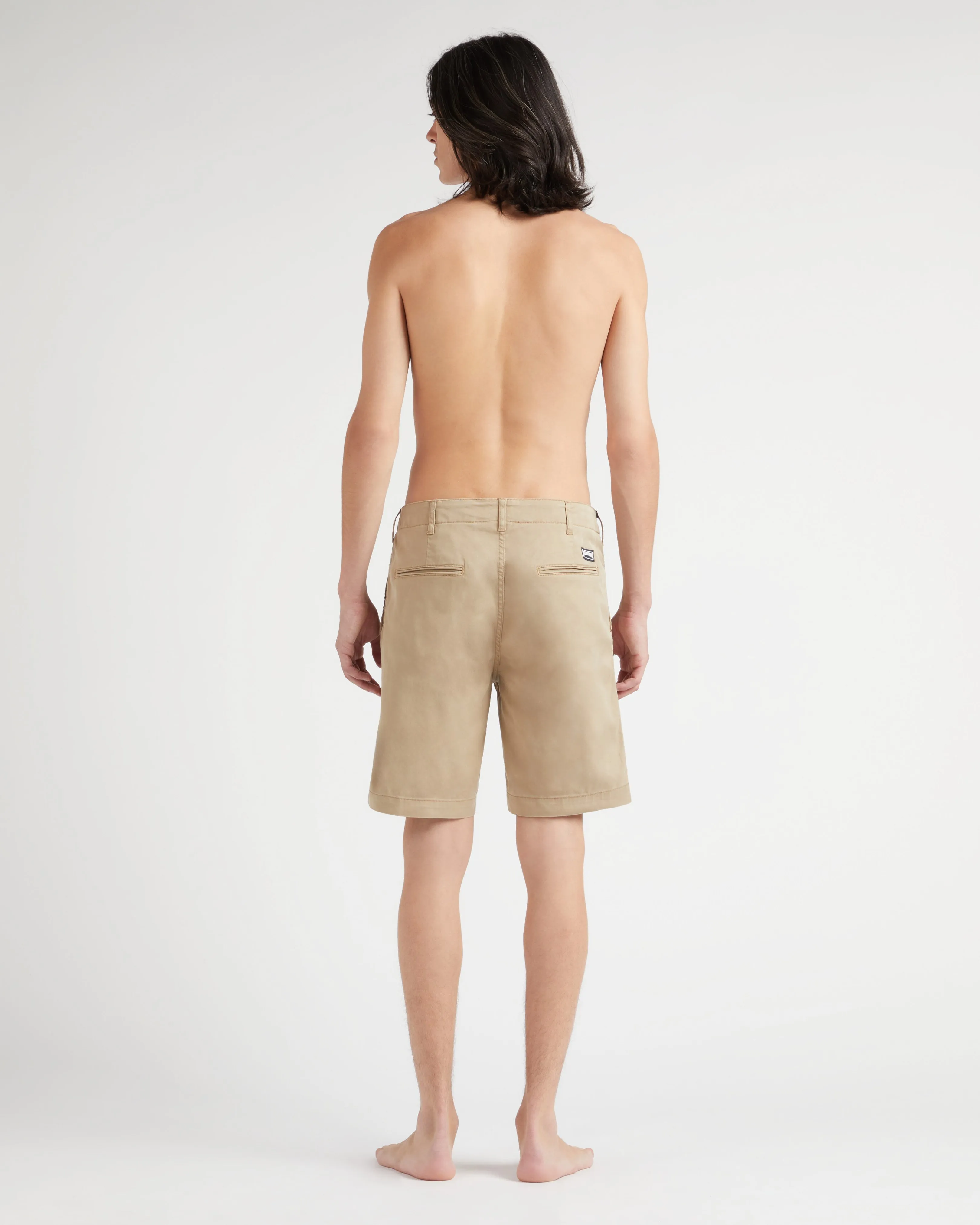 Vilebrequin - Bermudashorts Aus Tencel-gabardine Für Herren - Bermuda - Ponche - Beige - Größe 38 – Bild 4