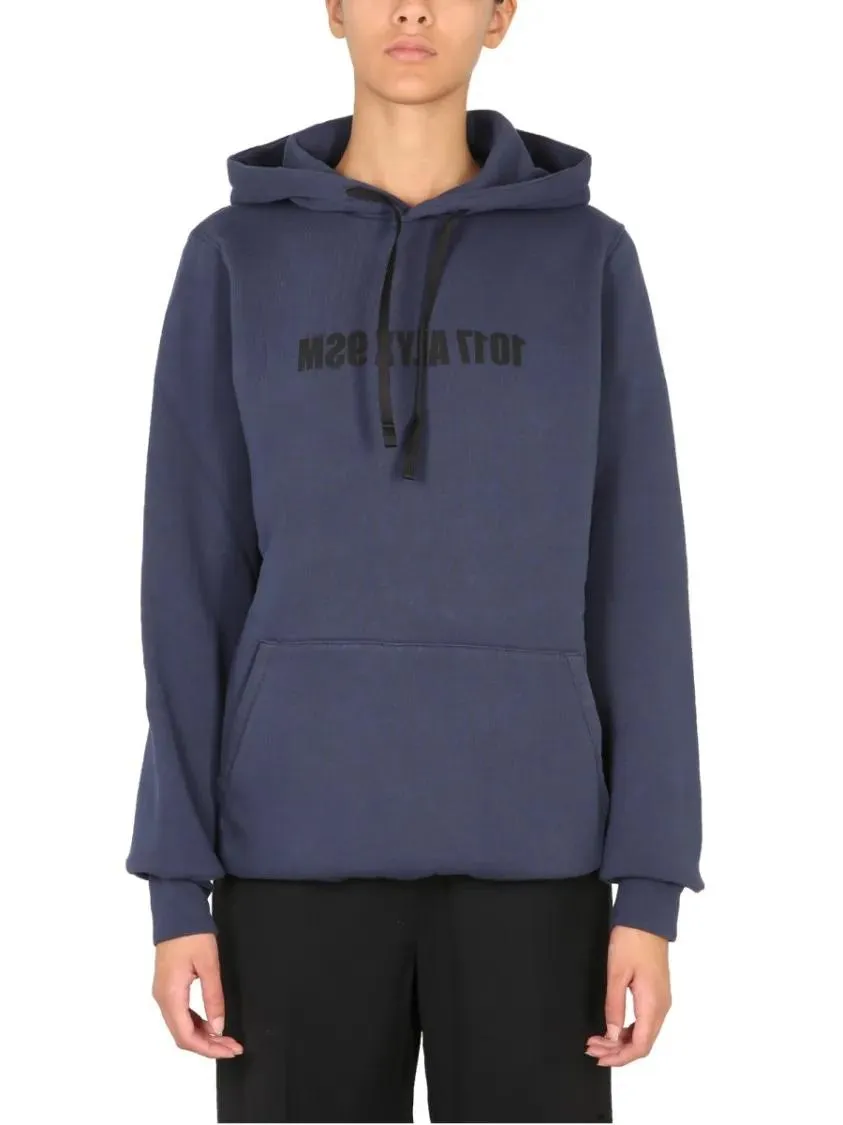 1017 Alyx 9Sm - Relaxed-Fit Hoodie With Drawstring Hood - Größe XS - grau 1017 Alyx 9Sm - Relaxed-Fit Hoodie With Drawstring Hood - Größe XS - grau