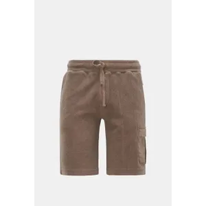 04651/ A trip in a bag - Herren - Fleece-Cargo-Shorts %27Oyster%27 graubraun 04651/ A trip in a bag - Herren - Fleece-Cargo-Shorts %27Oyster%27 graubraun