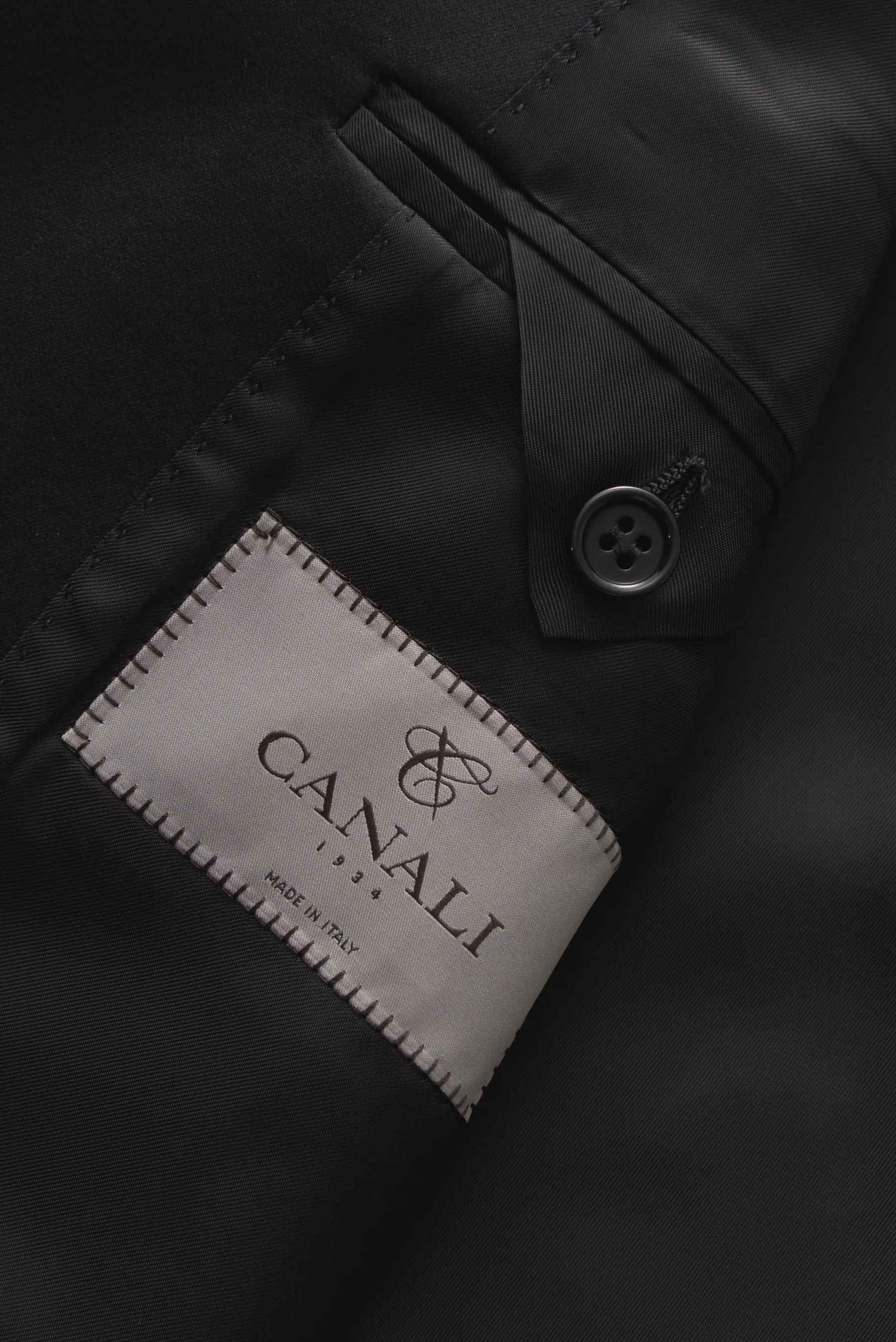 Canali - Herren - Smoking 'Travel' schwarz – Bild 3