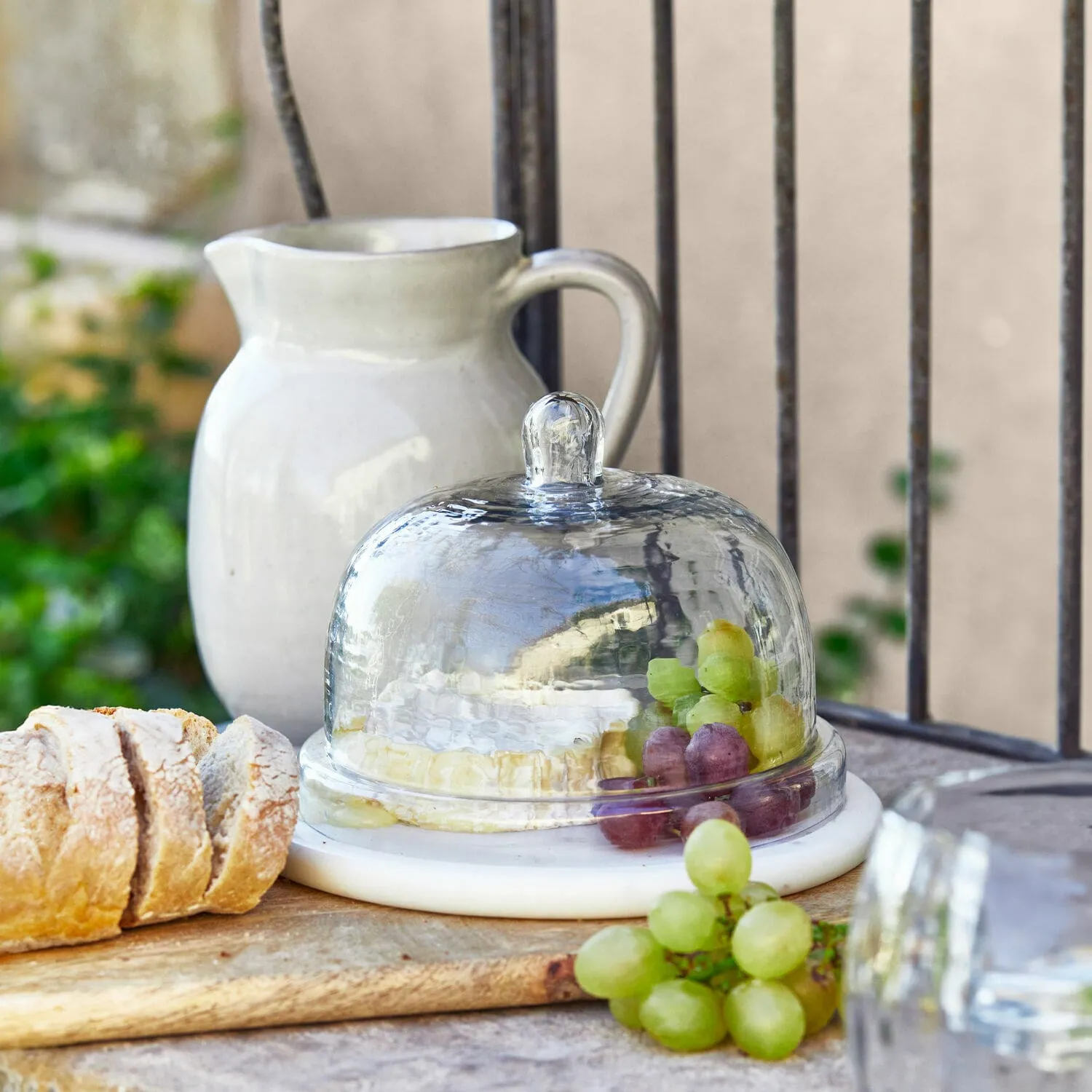 Glasglocke mit Platte Barnsdale – Bild 5