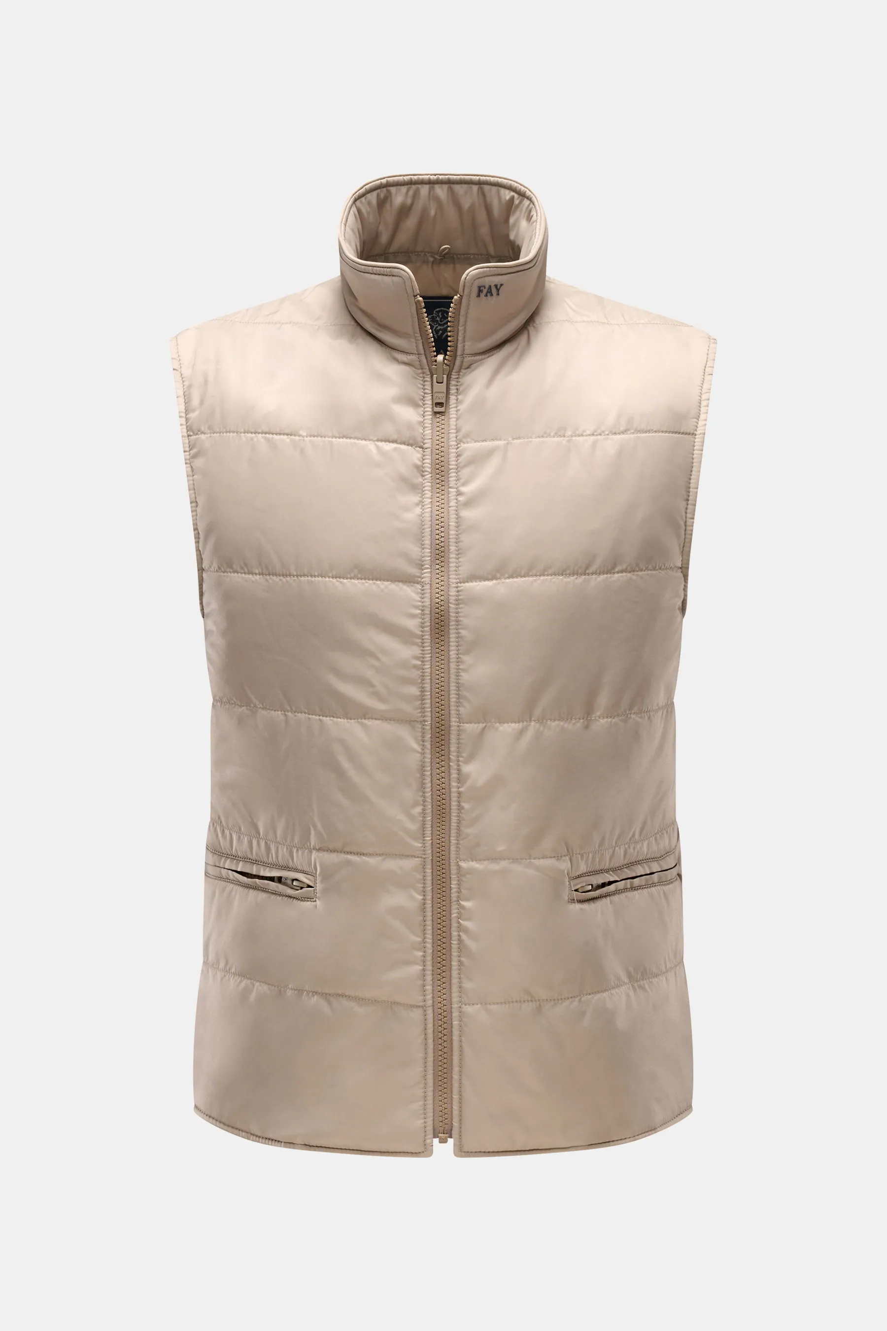 Fay - Herren - Mantel 'Double Coat' mit Weste beige – Bild 2