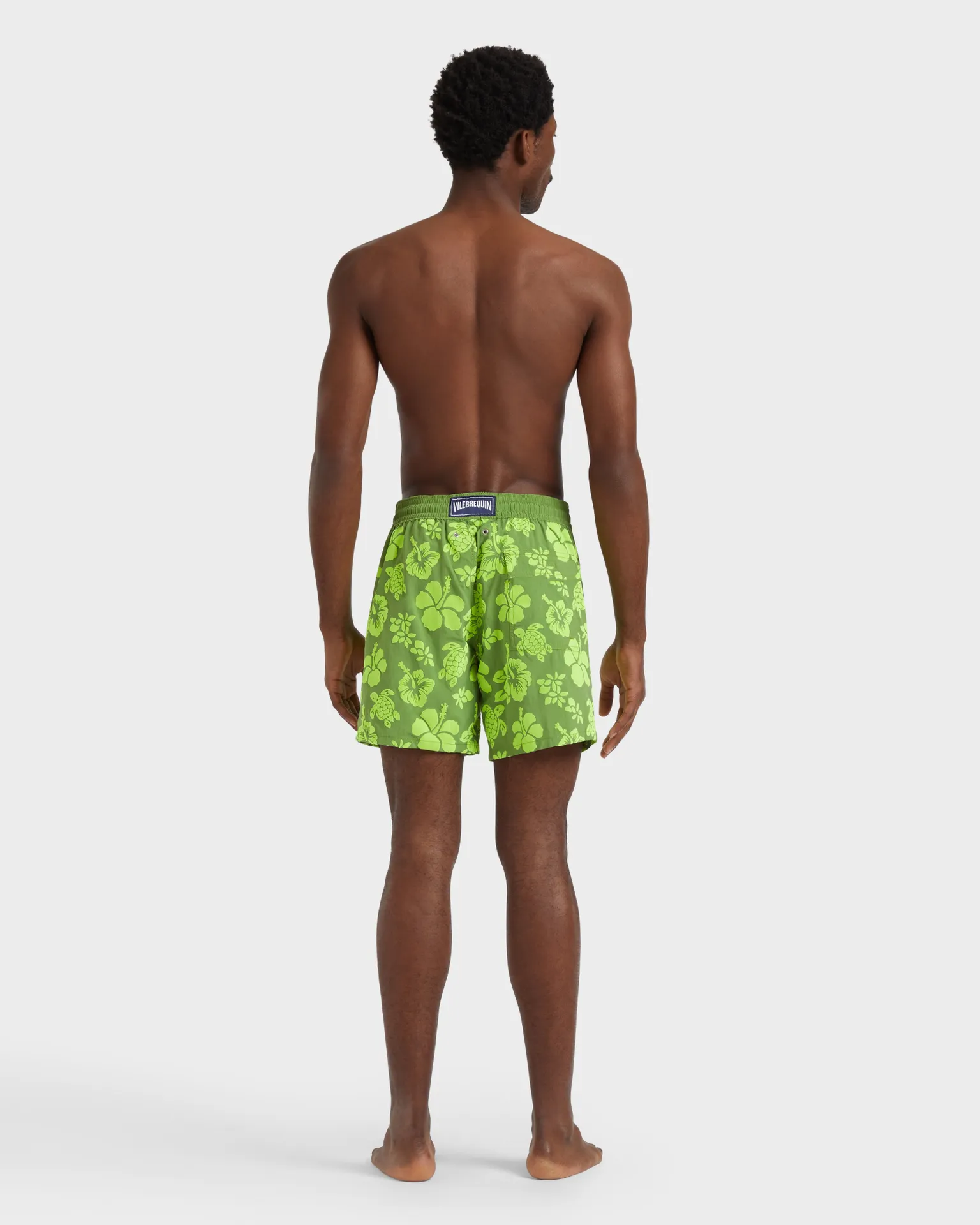 Vilebrequin - Tropical Turtles Badeshorts Für Herren - Bademode - Moorea - Grün - Größe XS – Bild 4