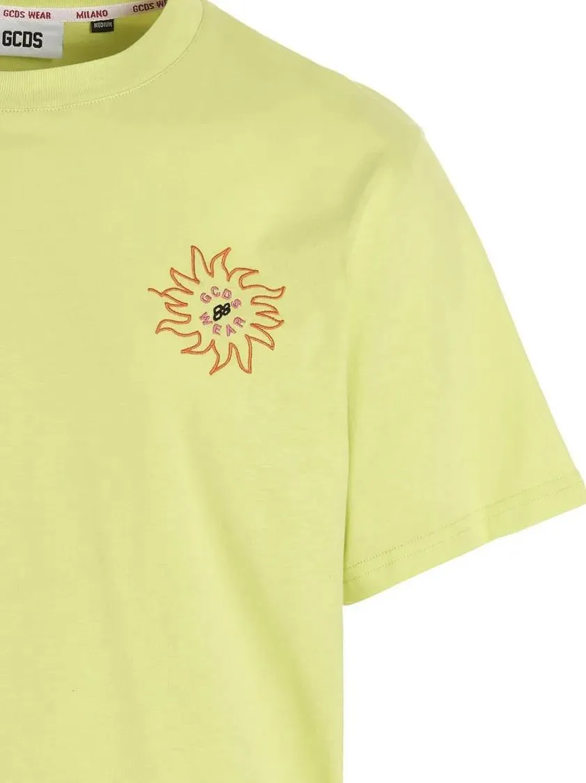 Gcds - Surfing Weirdo' T-Shirt - Größe XL - grün – Bild 3