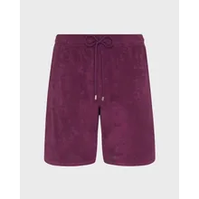 Vilebrequin - Jacquard-bermudashorts Aus Frottee - Bermuda - Bolide - Violett - Größe S Vilebrequin - Jacquard-bermudashorts Aus Frottee - Bermuda - Bolide - Violett - Größe S