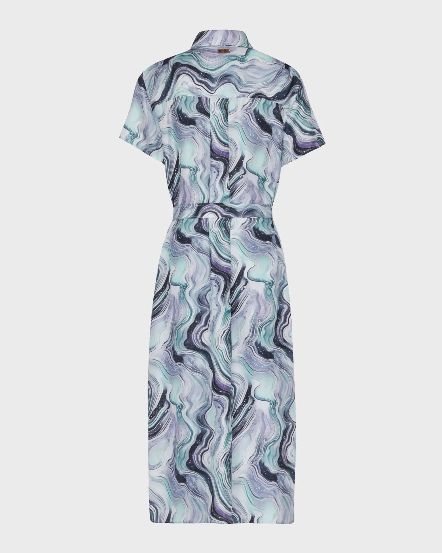 Vilebrequin - Langes Marble Hemdkleid Aus Seide Für Damen - Kleid - Loucia - Weiss - Größe XL – Bild 2