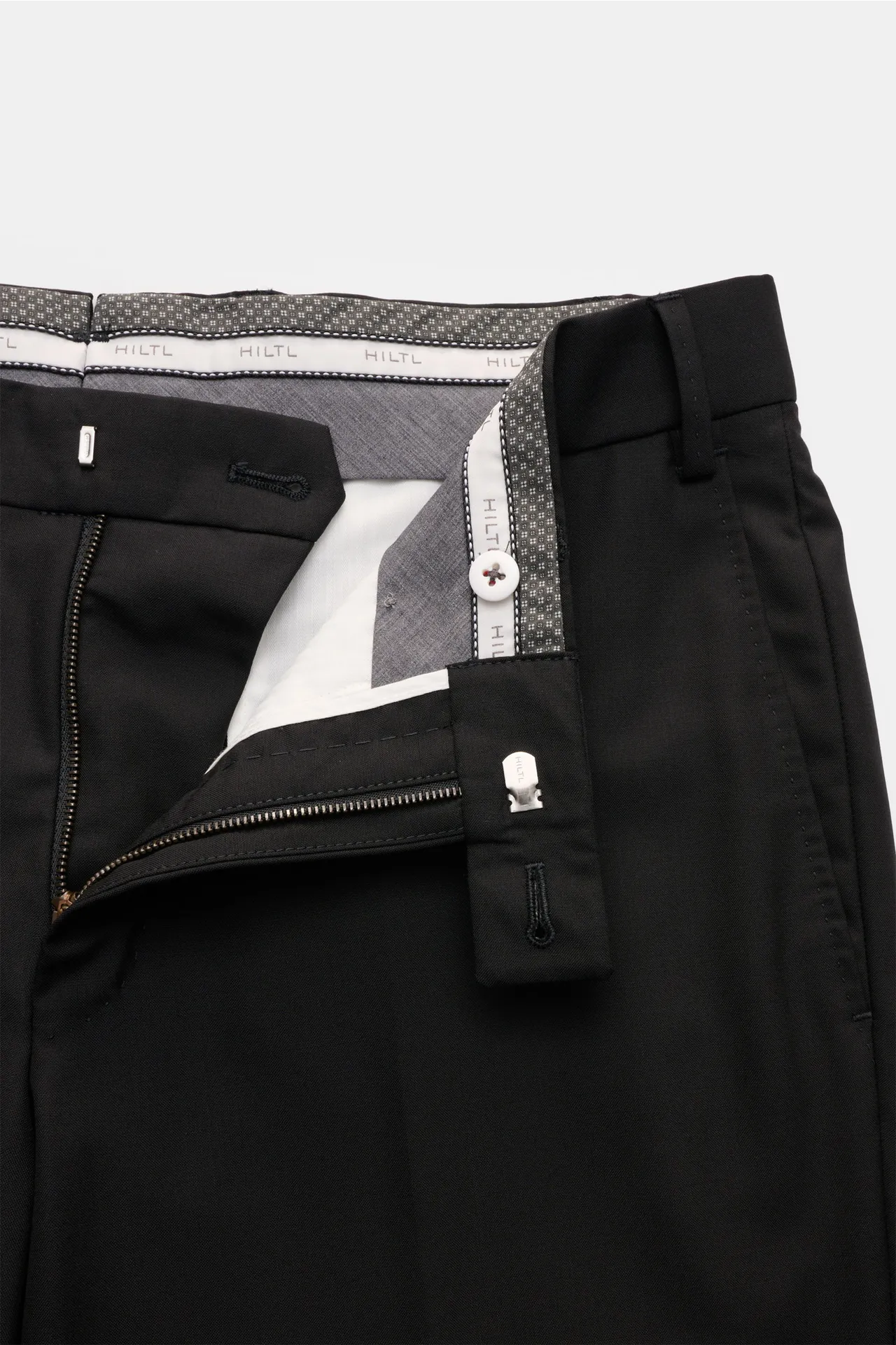 Hiltl - Herren - Wollhose 'Piacenza' schwarz – Bild 4