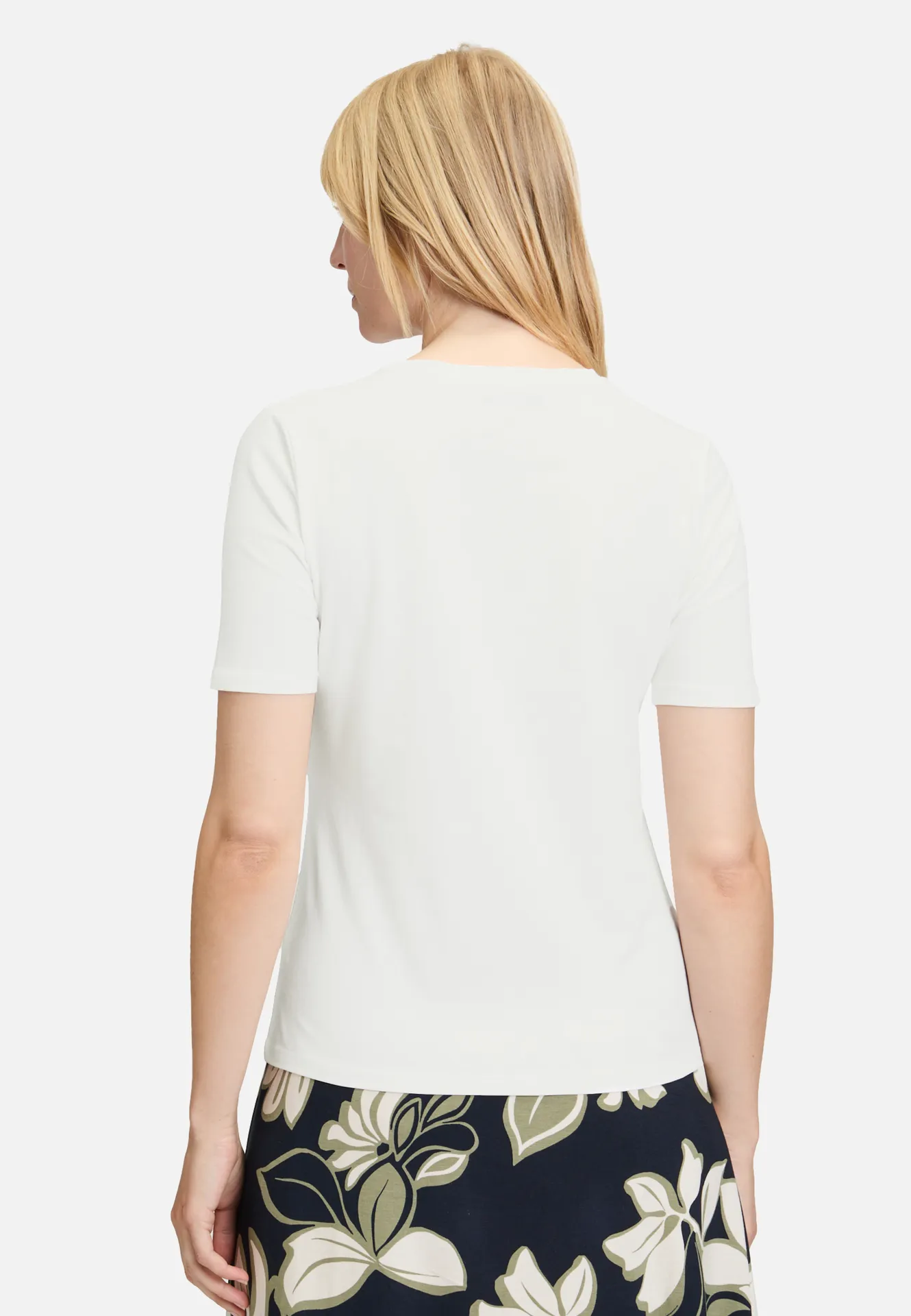 Basic Shirt mit Placement Basic Shirt mit Placement