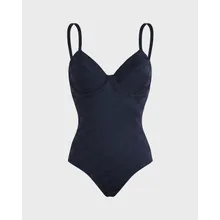 Vilebrequin - Turtle Monogram Jacquard Badeanzug Mit Bügeln Für Damen - Bademode - Leonita - Blau - Größe S Vilebrequin - Turtle Monogram Jacquard Badeanzug Mit Bügeln Für Damen - Bademode - Leonita - Blau - Größe S