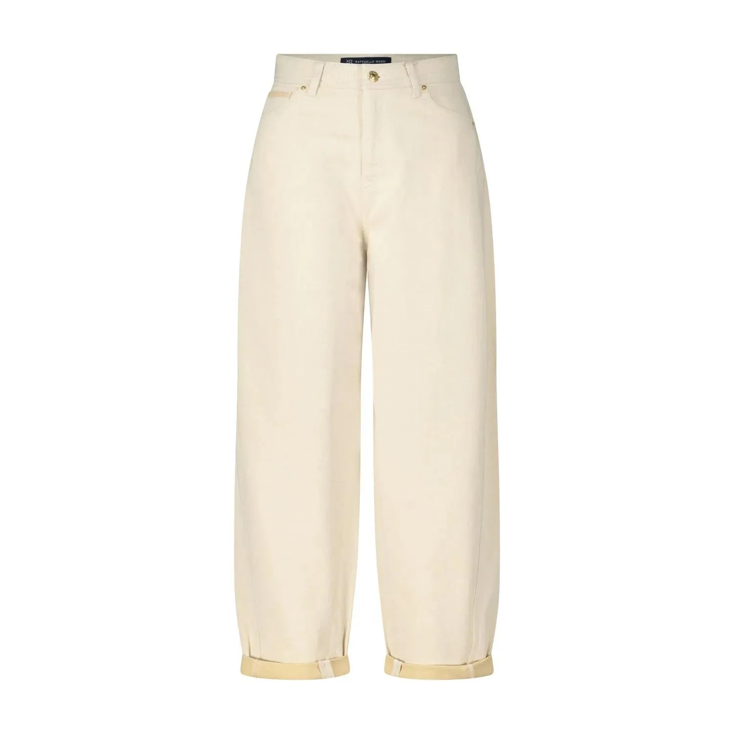Raffaelo Rossi - 7/8 Paperbag Wide Leg Hose Hanni - Größe 34 - beige Raffaelo Rossi - 7/8 Paperbag Wide Leg Hose Hanni - Größe 34 - beige