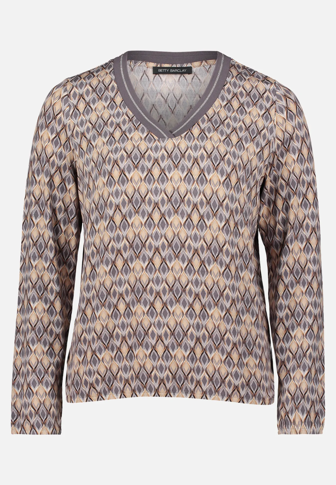 Blusenshirt mit V-Ausschnitt – Bild 3