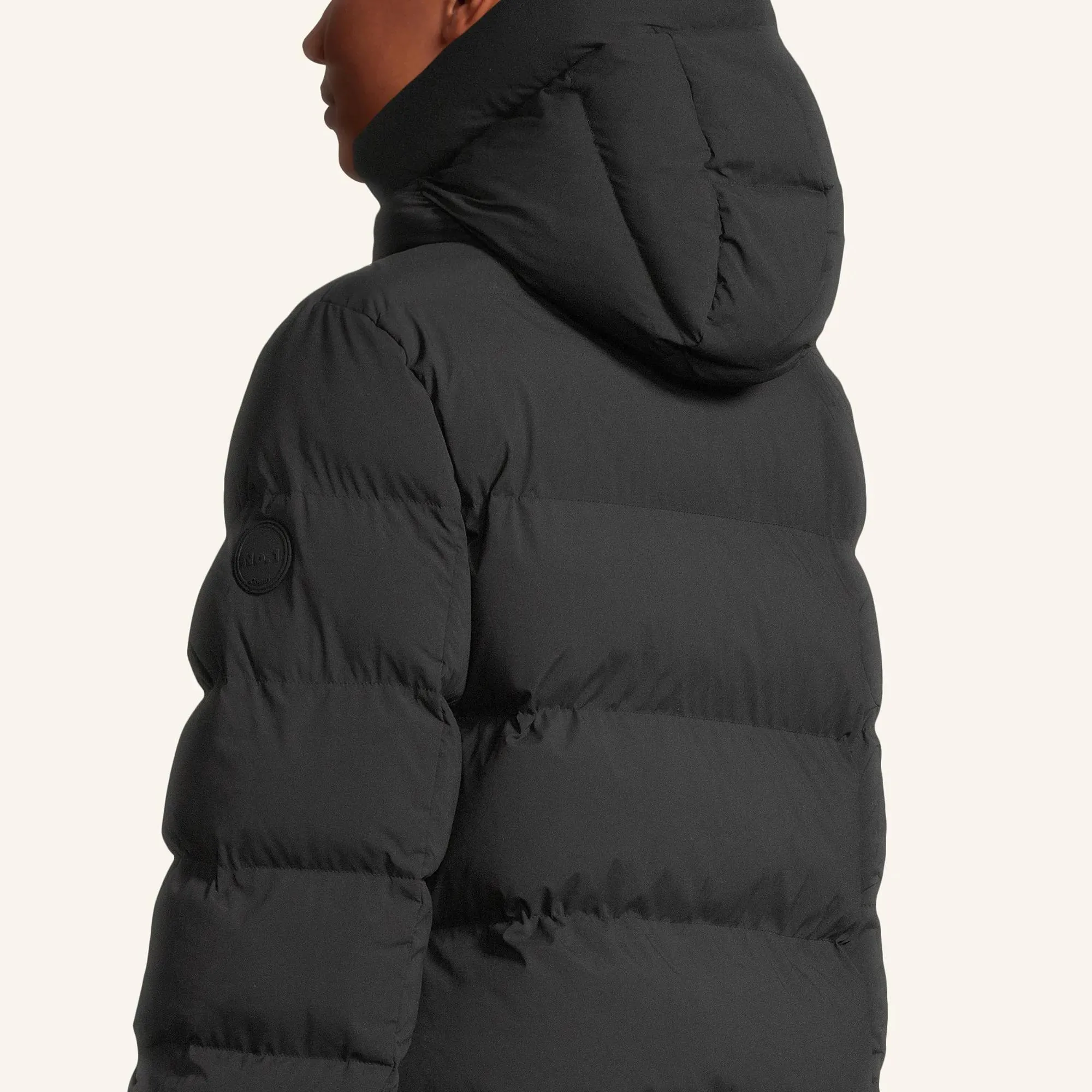 No1 Como - Steppjacke LINDA - Größe XL - schwarz – Bild 2