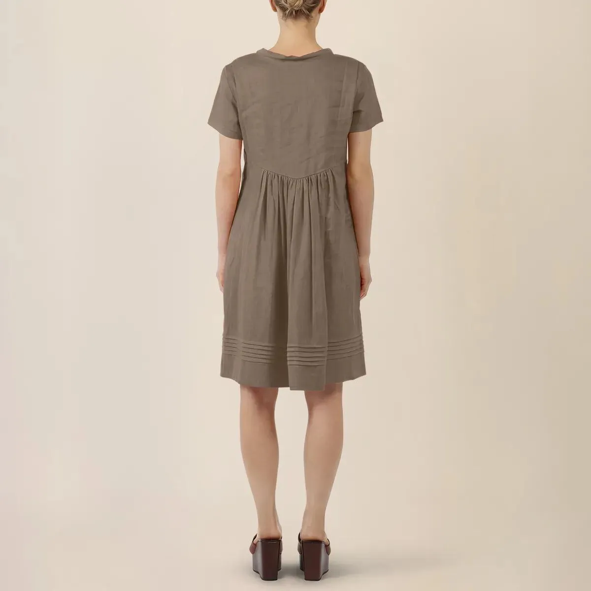 Apart - Kleid - Größe 42 - beige – Bild 2