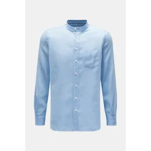 Weber+Weber - Herren - Leinenhemd Grandad-Kragen hellblau Weber+Weber - Herren - Leinenhemd Grandad-Kragen hellblau