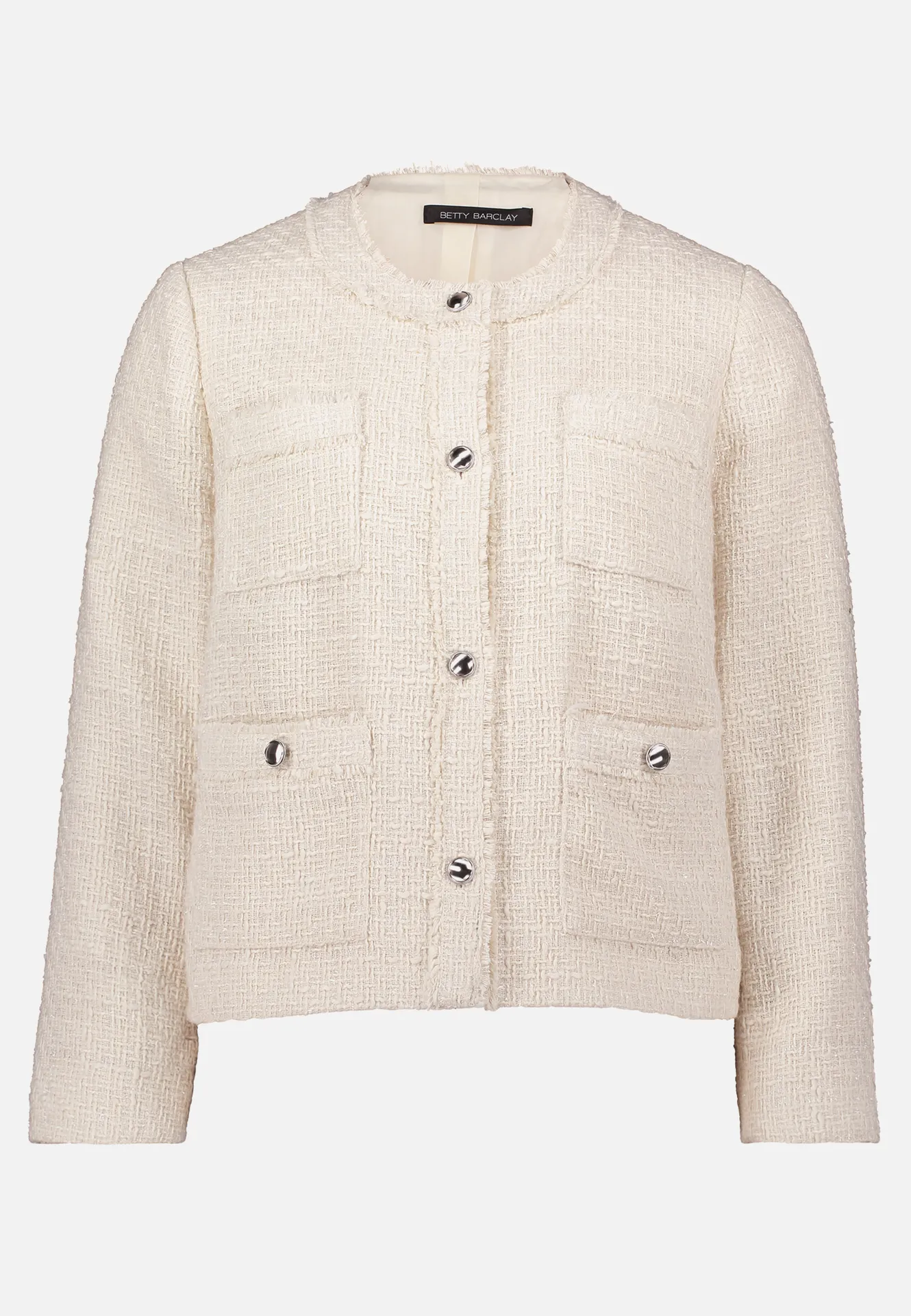 Blazer-Jacke mit Fransen – Bild 3