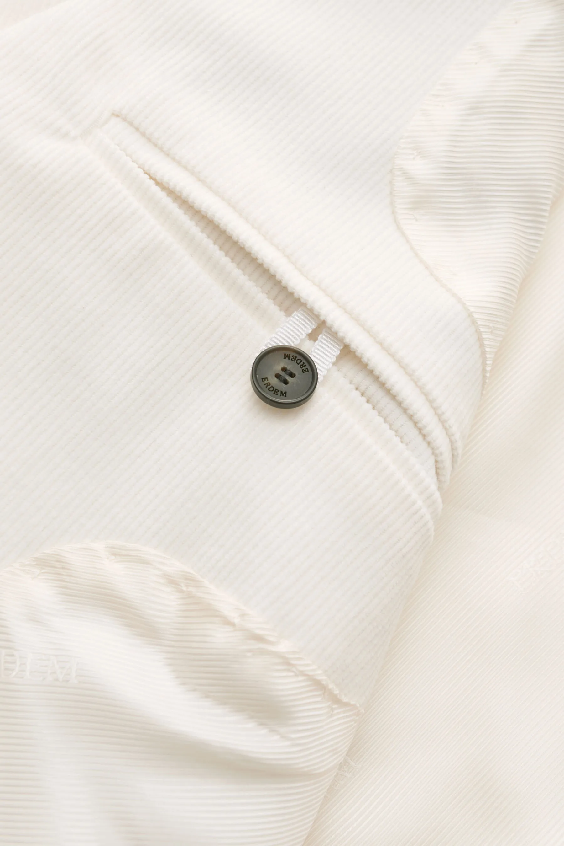 Erdem - Herren - Cordsakko 'Ridley' creme – Bild 3