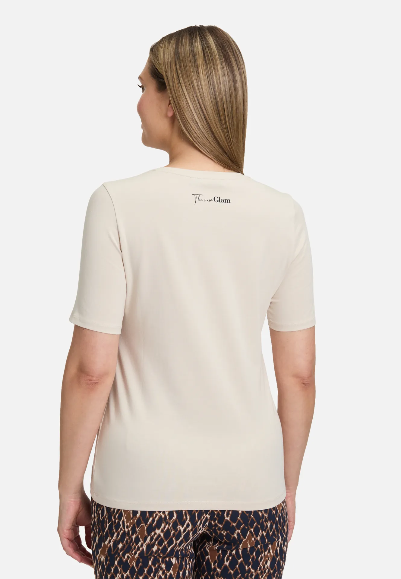 Basic Shirt mit Placement Basic Shirt mit Placement