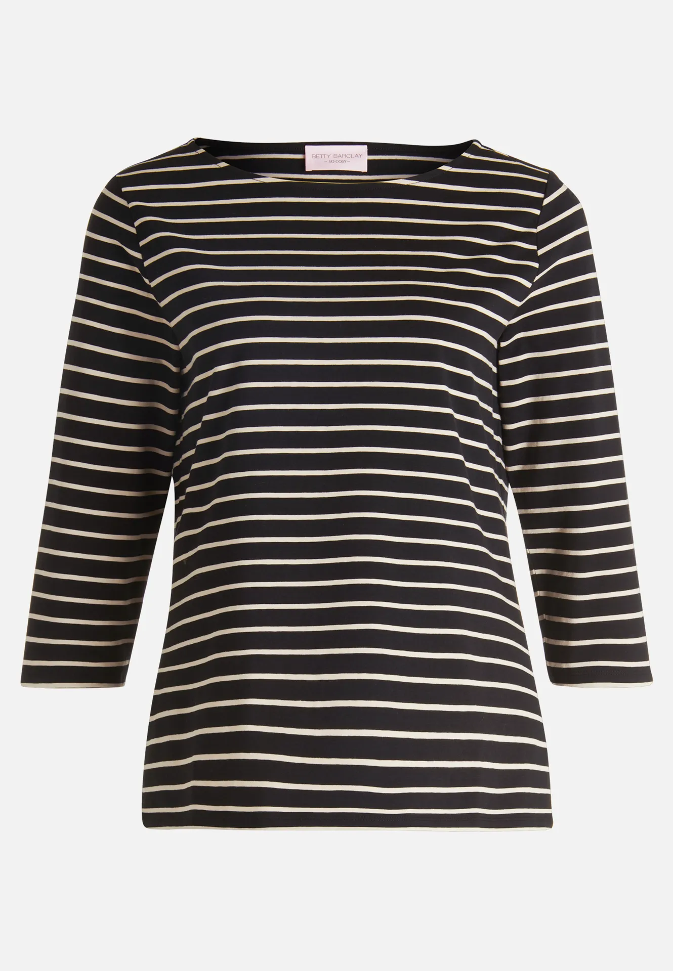 Ringelshirt mit U-Boot-Ausschnitt – Bild 3