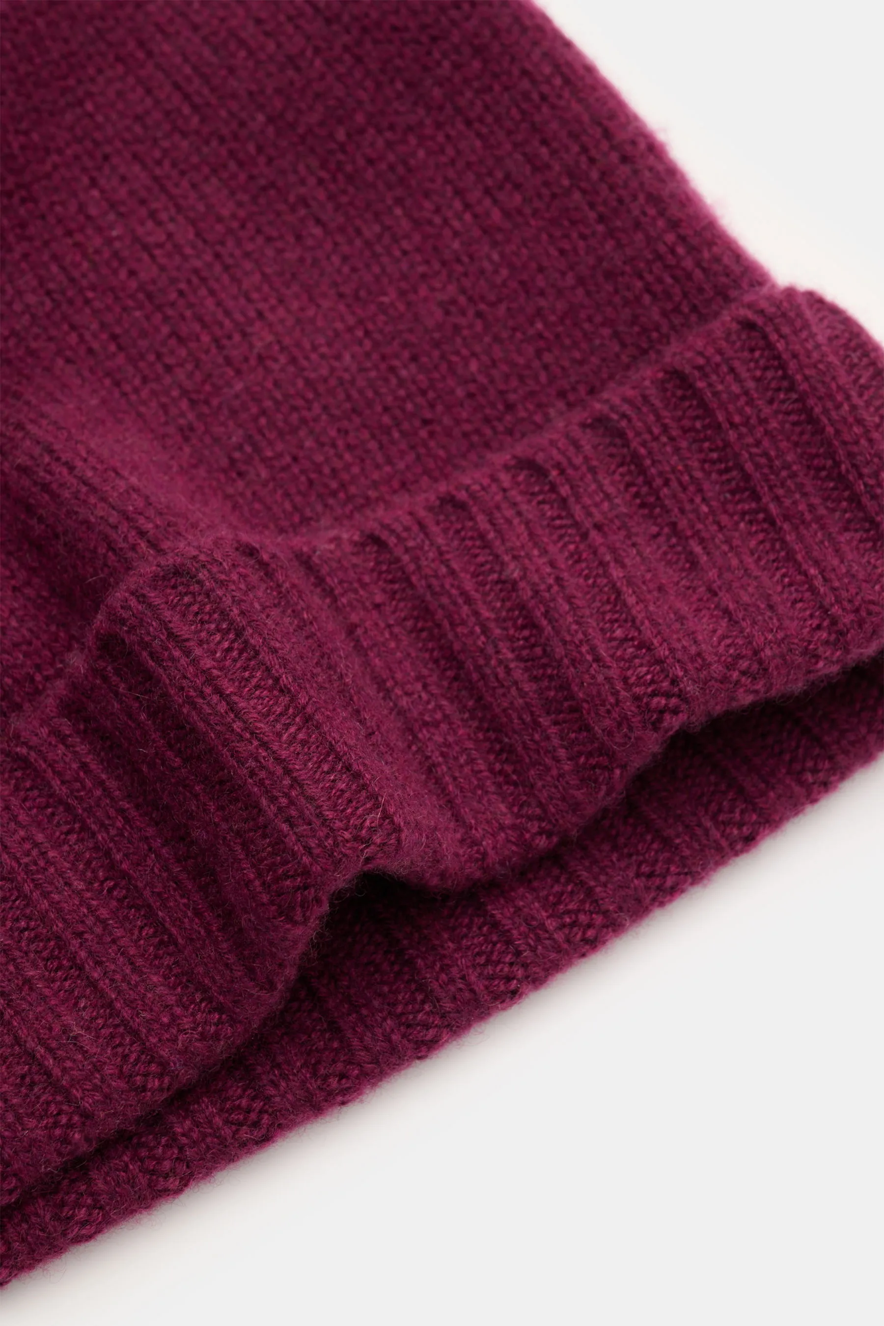 von Braun - Herren - Cashmere Mütze bordeaux – Bild 2