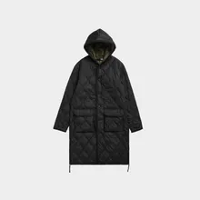 Military Hood Long Down Jacket Military Hood Long Down Jacket