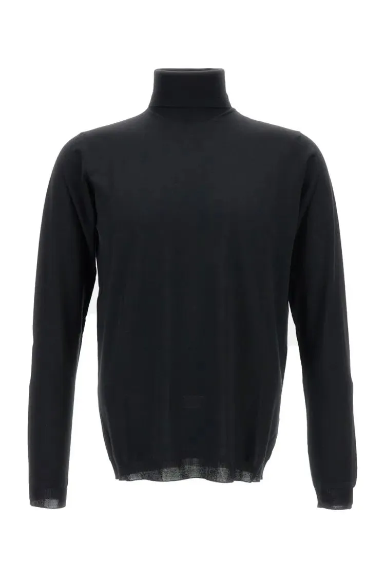 GOES BOTANICAL - Extra Fine Wool Turtleneck Sweater - Größe 4 - schwarz GOES BOTANICAL - Extra Fine Wool Turtleneck Sweater - Größe 4 - schwarz