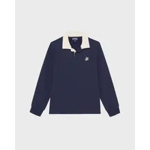 Vilebrequin - Zweifarbiges Polohemd Mit Langen Ärmeln Für Jungen - Polohemd - Gurby - Blau - Größe 10 Vilebrequin - Zweifarbiges Polohemd Mit Langen Ärmeln Für Jungen - Polohemd - Gurby - Blau - Größe 10