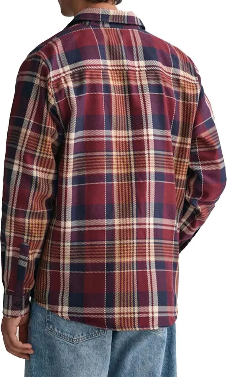 GANT - Gant Overshirts Bordeaux 3230203 644 - Größe L - rot – Bild 2