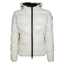 Herno - Glossy-Finish Bomber Jacket With Puffy Silhouette - Größe 52 - weiß Herno - Glossy-Finish Bomber Jacket With Puffy Silhouette - Größe 52 - weiß