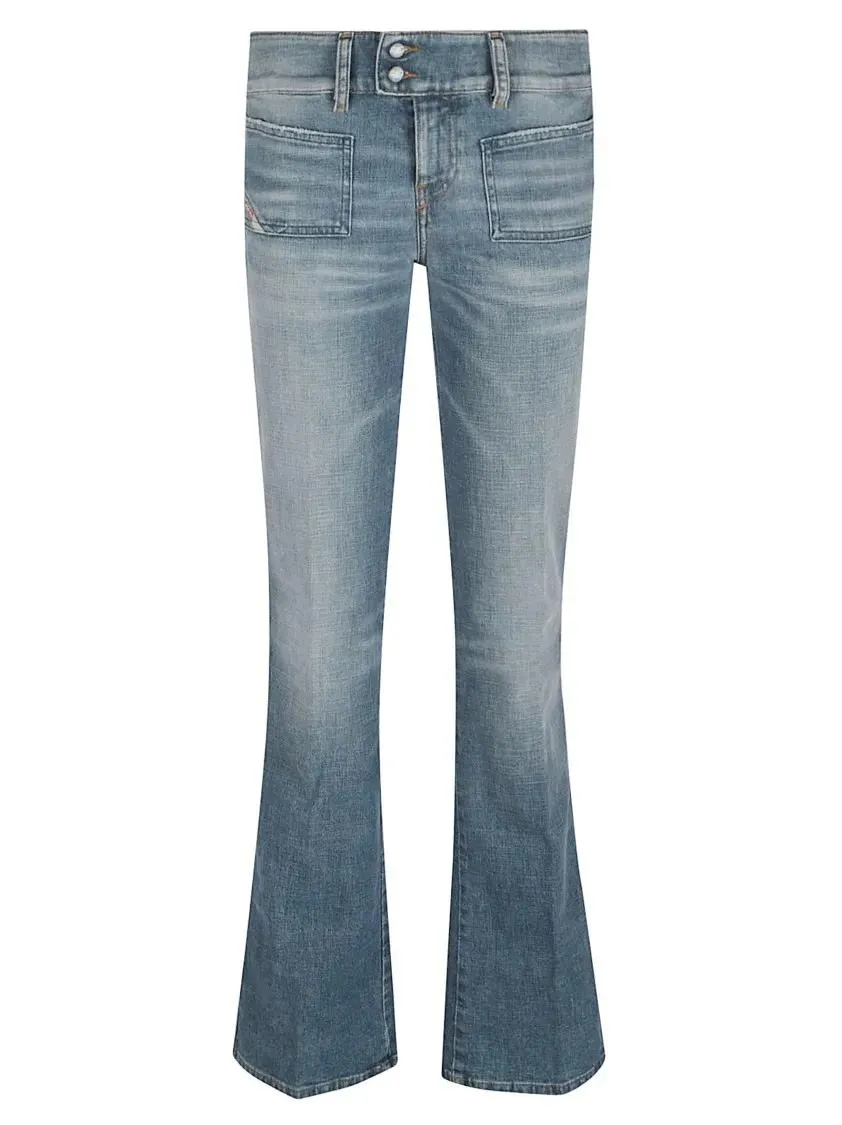 Diesel - Bootcut Denim Jeans - Größe 25 - grau Diesel - Bootcut Denim Jeans - Größe 25 - grau