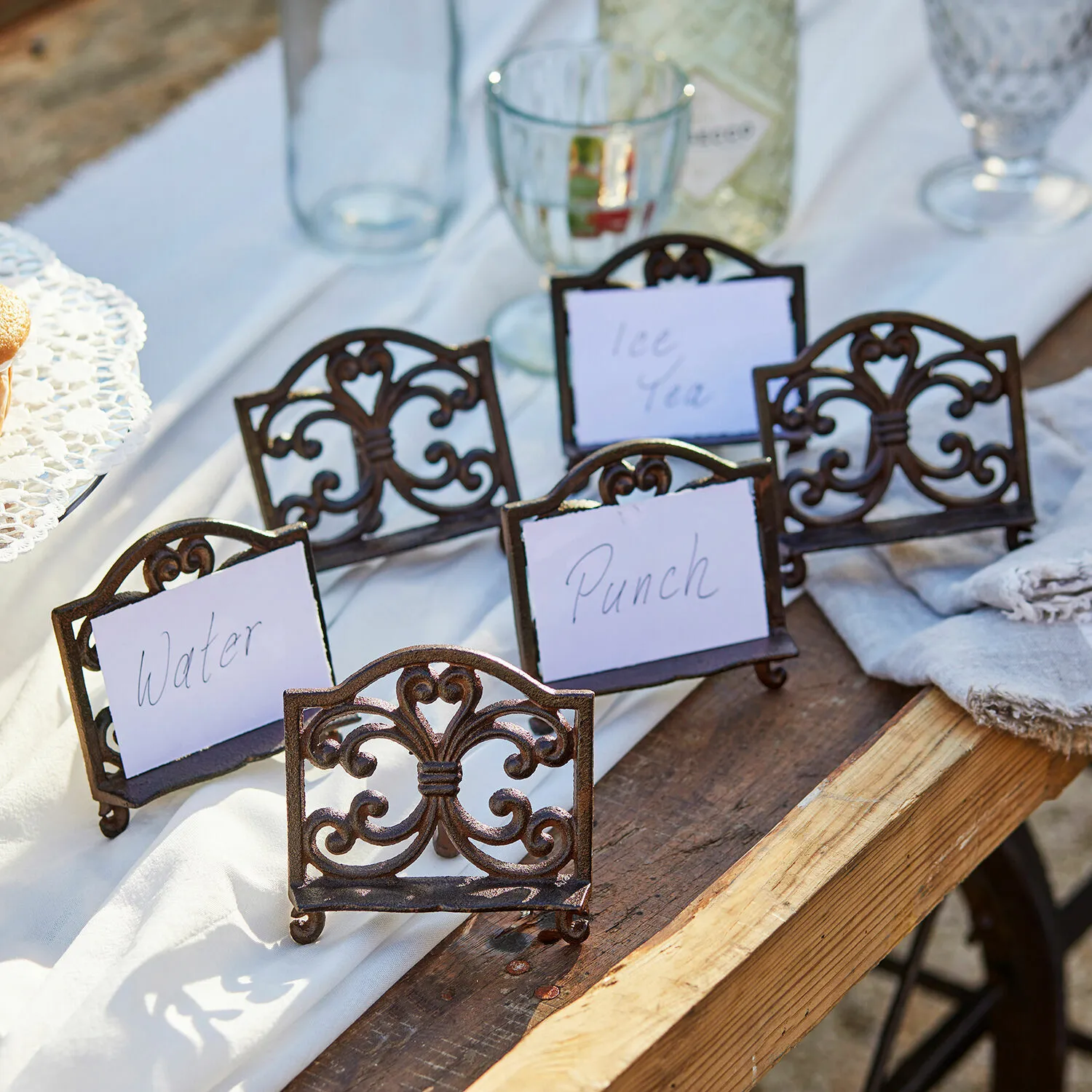 Kartenhalter 6er Set Plesnois – Bild 2