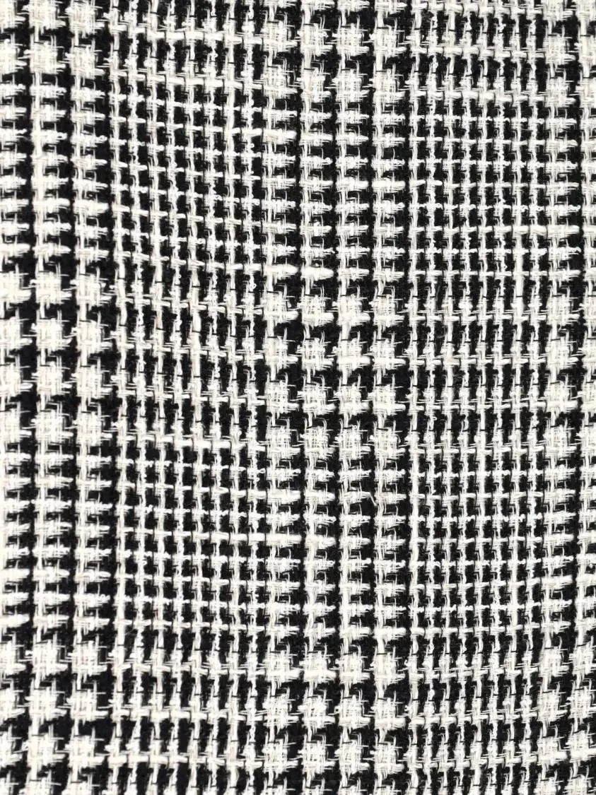 GIANLUCACA PANNOLO - Houndstooth Midi Skirt – White - Größe 40 - weiß – Bild 3