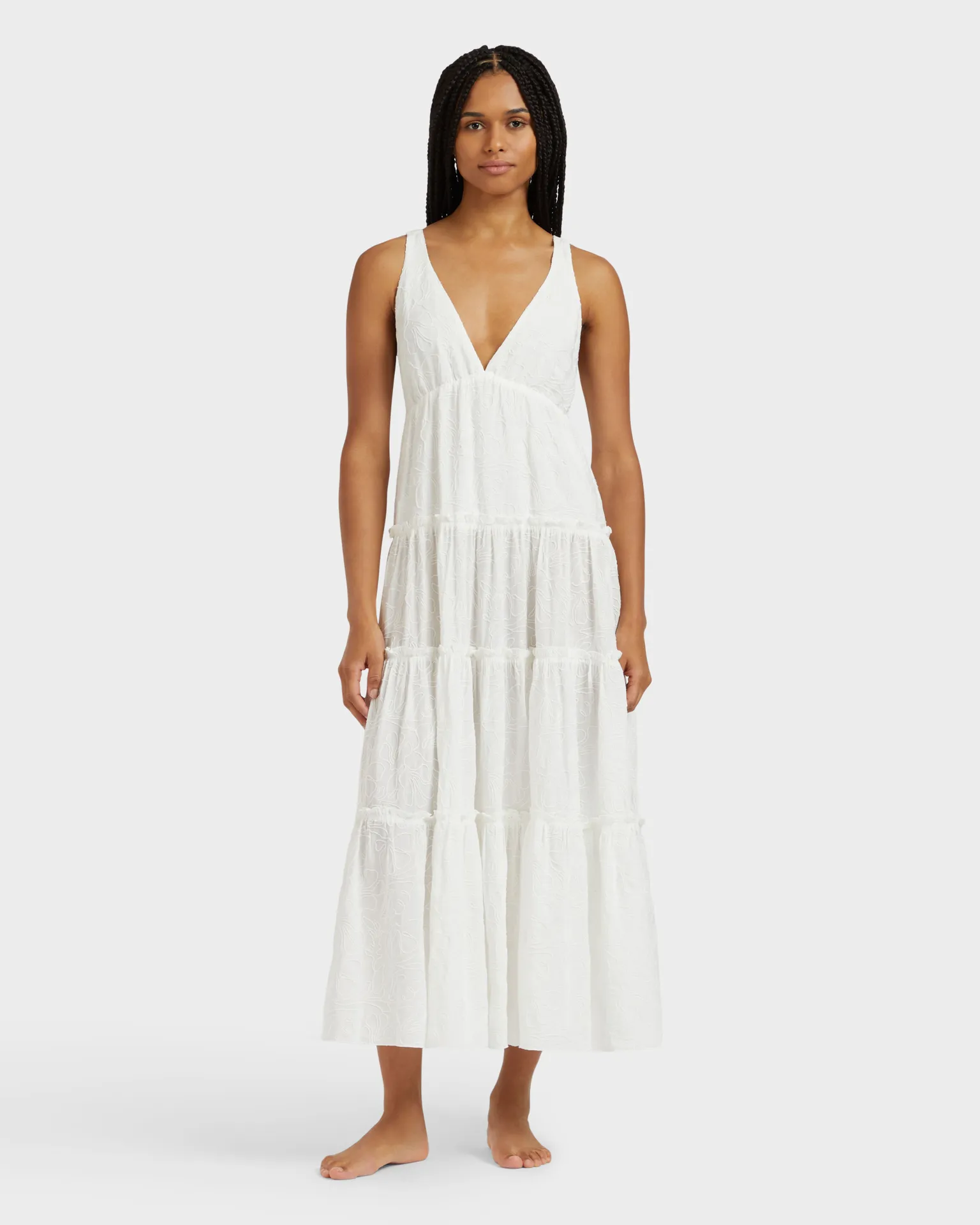 Vilebrequin - Seashells Viskose-kleid Für Damen - Kleid - Loulou - Weiss - Größe XS – Bild 3
