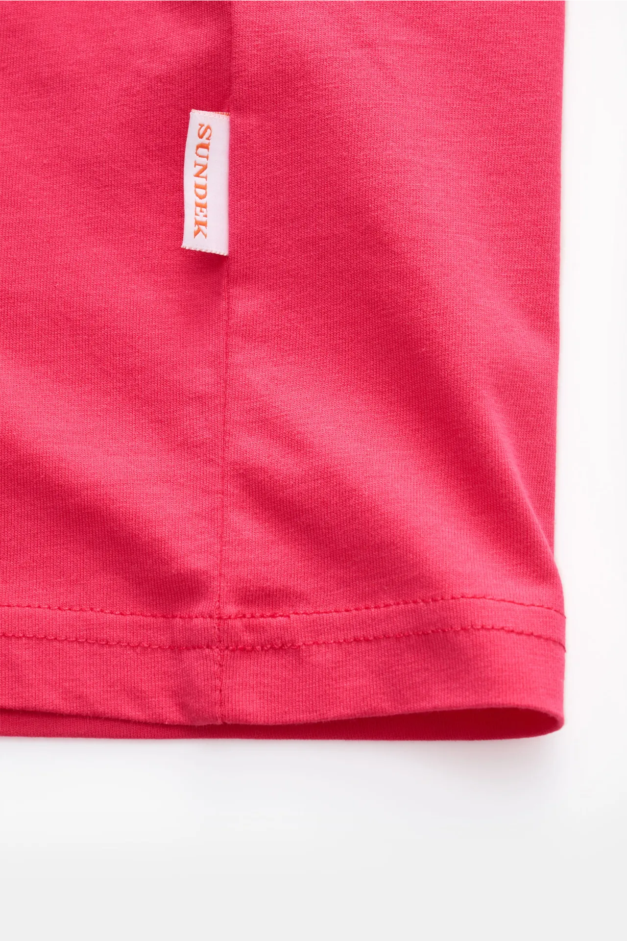 Sundek - Herren - Rundhals-T-Shirt magenta – Bild 3