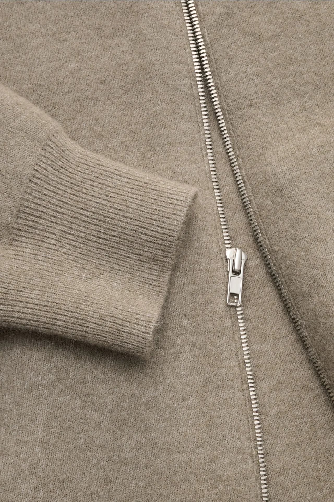 Kiefermann - Herren - Strickjacke 'Fabions' beige meliert – Bild 3