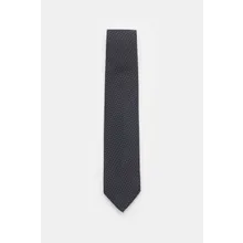Bigi - Herren - Seidenkrawatte %27Laos%27 dark navy/schwarz/weiß gepunktet Bigi - Herren - Seidenkrawatte %27Laos%27 dark navy/schwarz/weiß gepunktet