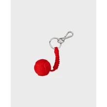 Vilebrequin - Schlüsselanhänger Mit Kordelkugel - Schlüsselring - Pearly - Rot - Größe OSFA Vilebrequin - Schlüsselanhänger Mit Kordelkugel - Schlüsselring - Pearly - Rot - Größe OSFA