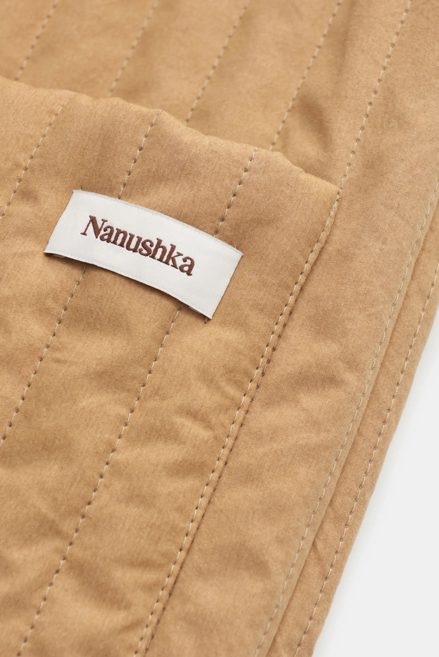 Nanushka - Herren - Jacke 'Loris' hellbraun – Bild 6