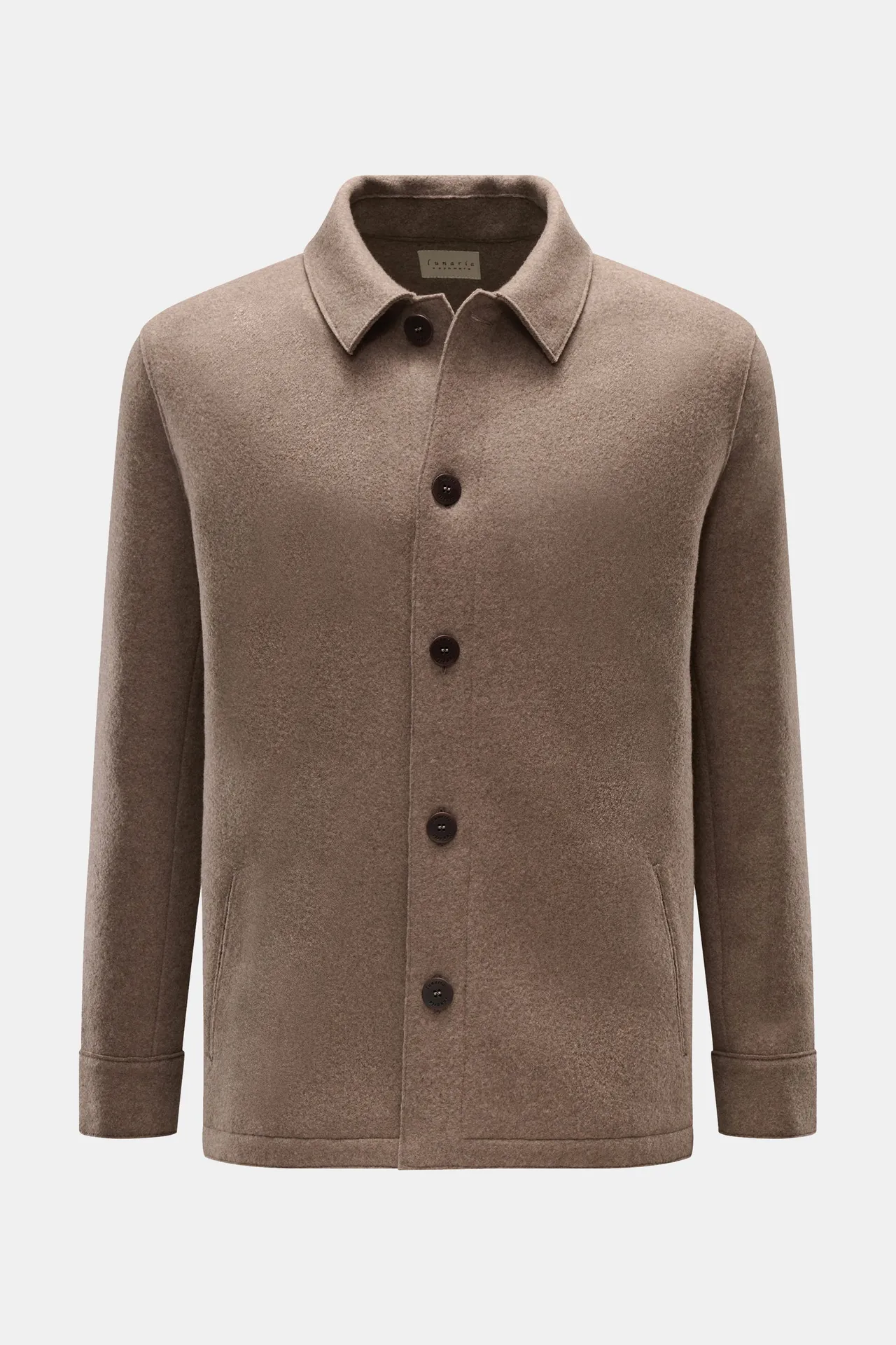 Lunaria Cashmere - Herren - Cashmere Jacke hellbraun Lunaria Cashmere - Herren - Cashmere Jacke hellbraun