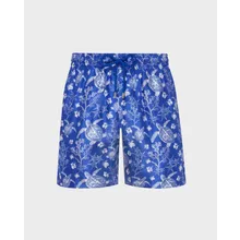 Vilebrequin - X-ray Turtles Bermudashorts Aus Seide Für Herren - Bermuda - Bilkbot - Blau - Größe L Vilebrequin - X-ray Turtles Bermudashorts Aus Seide Für Herren - Bermuda - Bilkbot - Blau - Größe L